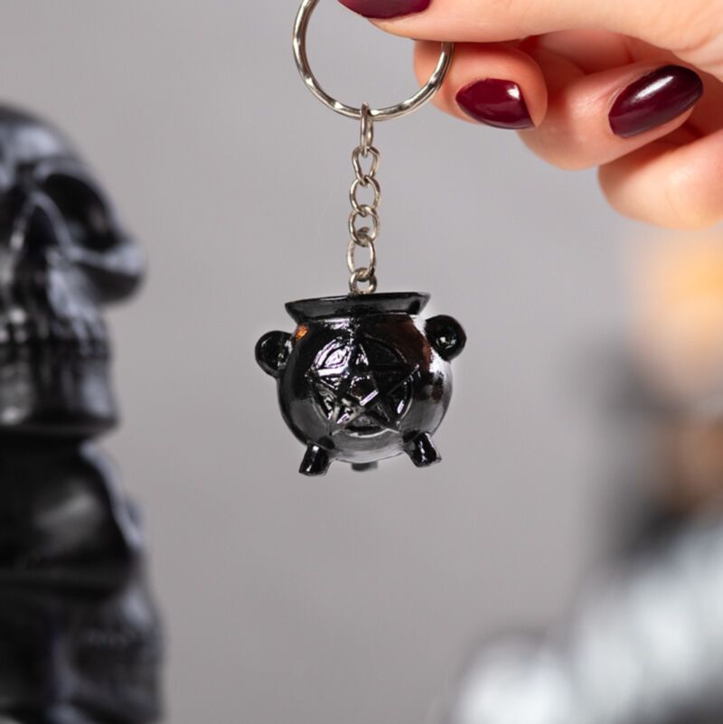 Ketel met pentagram sleugelhanger