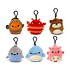 Squidglys adoramals zeeleven pluche sleutelhanger