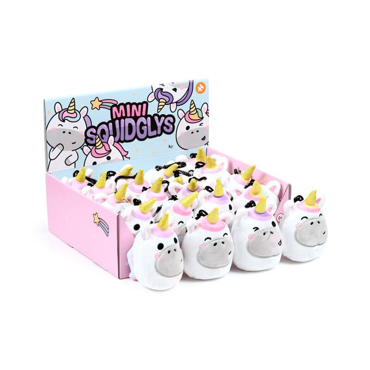 Squidglys astra de eenhoorn adoracorns mini sleutelhanger