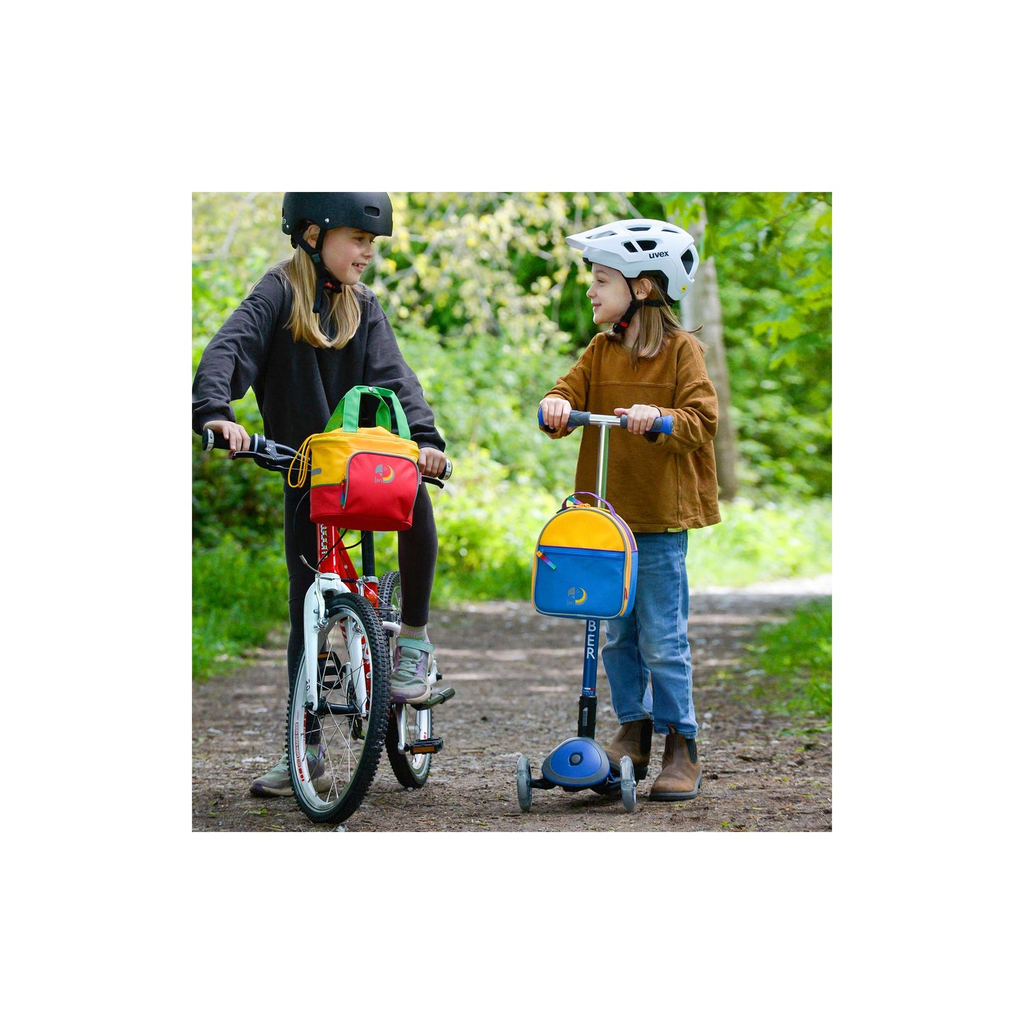 Klickfix stuurtas shopper kind lori 4l rood