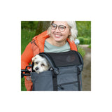 Klickfix zonnescherm voor doggy tas zwart - afbeelding 2
