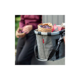 Reisenthel mand bikebasket shop.bag r k bikebasket twist sliver - afbeelding 2