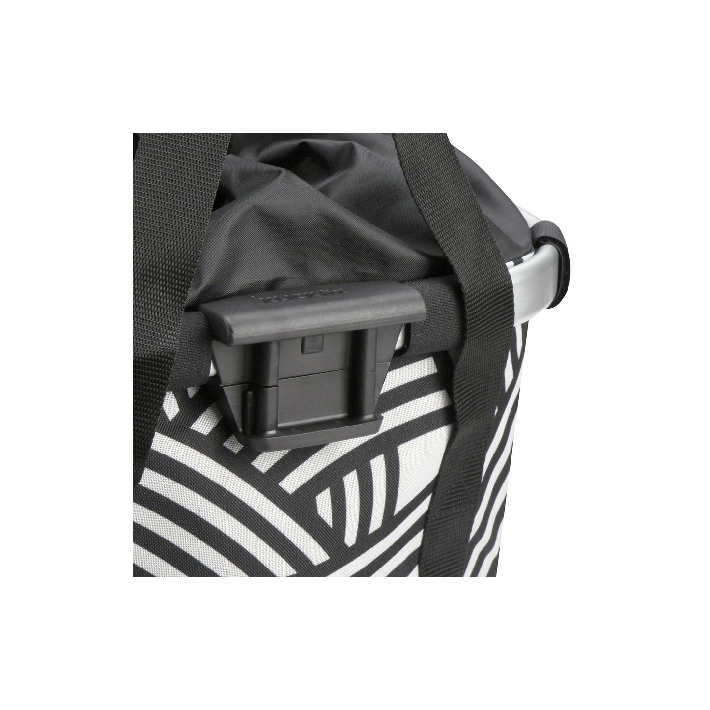 Klickfix rixen kaul shoppertas bikebasket shop.bag r k bikebasket zebra