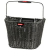 Klickfix rixen kaul fietsmand structura retro zwart