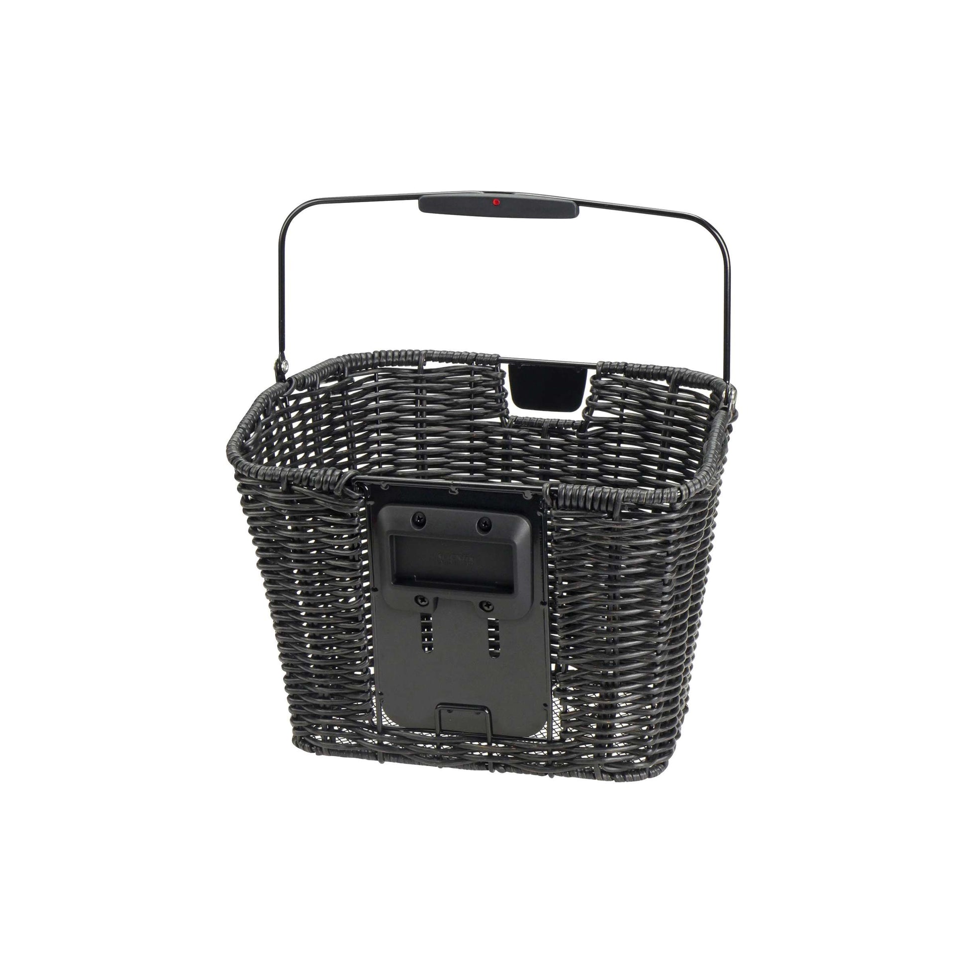 Klickfix rixen kaul fietsmand structura retro zwart