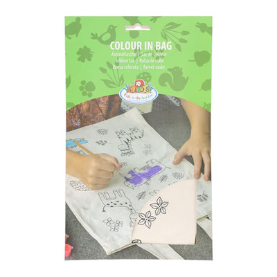 Esschert design inkleurtas jungle 29x36,5cm inclusief verf en penseel