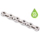 Kmc x12l silver chain 12 compartments 126gl wax