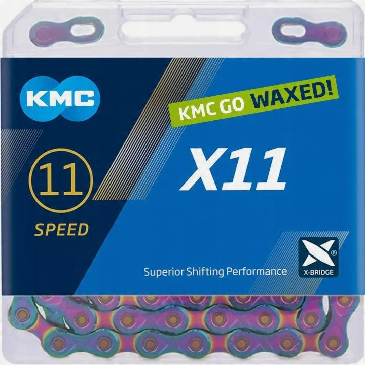 Kmc x11 waxed - aurora blue
