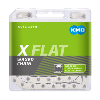 Kmc x flat waxed - silver (nickel plated)