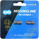 KMC MISSING LINK 11R Ti-N Gold 5.2mm - Zilver