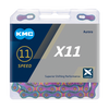 KMC Ketting 1 2-11 128 118L X11 Aurora Blue