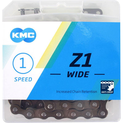 KMC Z1X EPT 1 2x1 8Ketting - Bruin - Single speed - 112 schakels