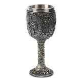 Decoratieve middeleeuwse ridder kasteel kelk - afbeelding 2