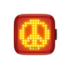 Knog blinder rear - peace - black