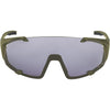 Alpina sports sportbril hawkeye q-lite v olijf