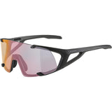 Alpina Bril HAWKEYE S QV black mat rainbow mirr.Cat.1-3 - afbeelding 1