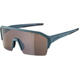 Alpina sport sportbril ram hr q-lite zilv. spiegellens blauw - afbeelding 1