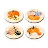 Autumn harvest set 4 onderzetters