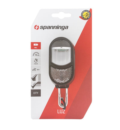 Spanninga metaal b.v. spanninga luz xb koplamp bh190-1 incl. 3 x aaa batterij