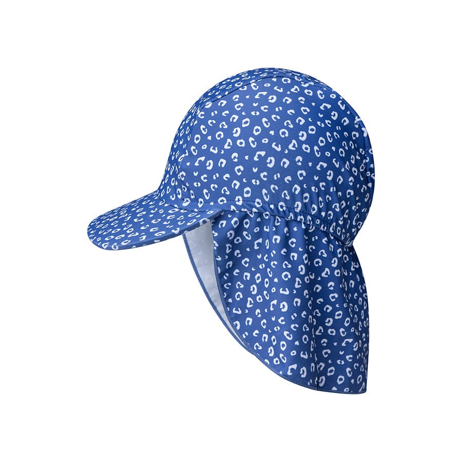 Leopard | blauw uv zonnepetje