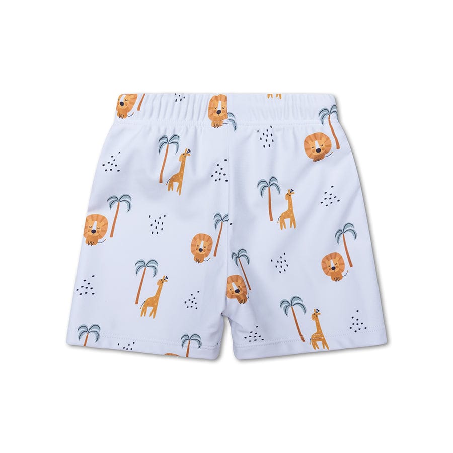 Jungle | meerkleurige uv zwemboxer jongens