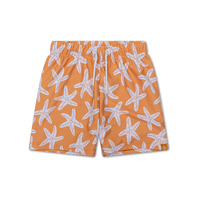 Seastar | oranje uv zwembroek jongens