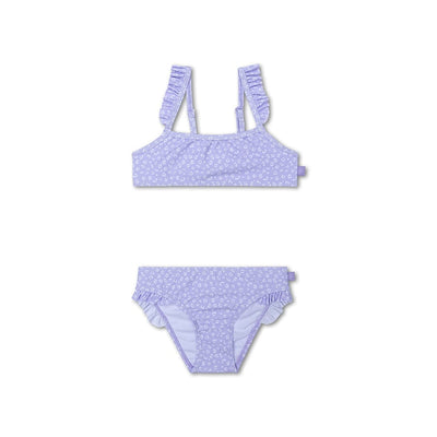 Leopard | lila meisjes uv bikini