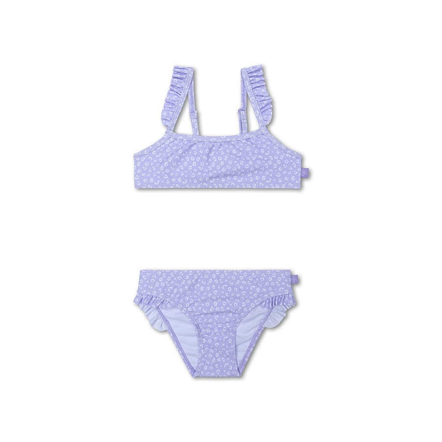 Leopard | lila meisjes uv bikini