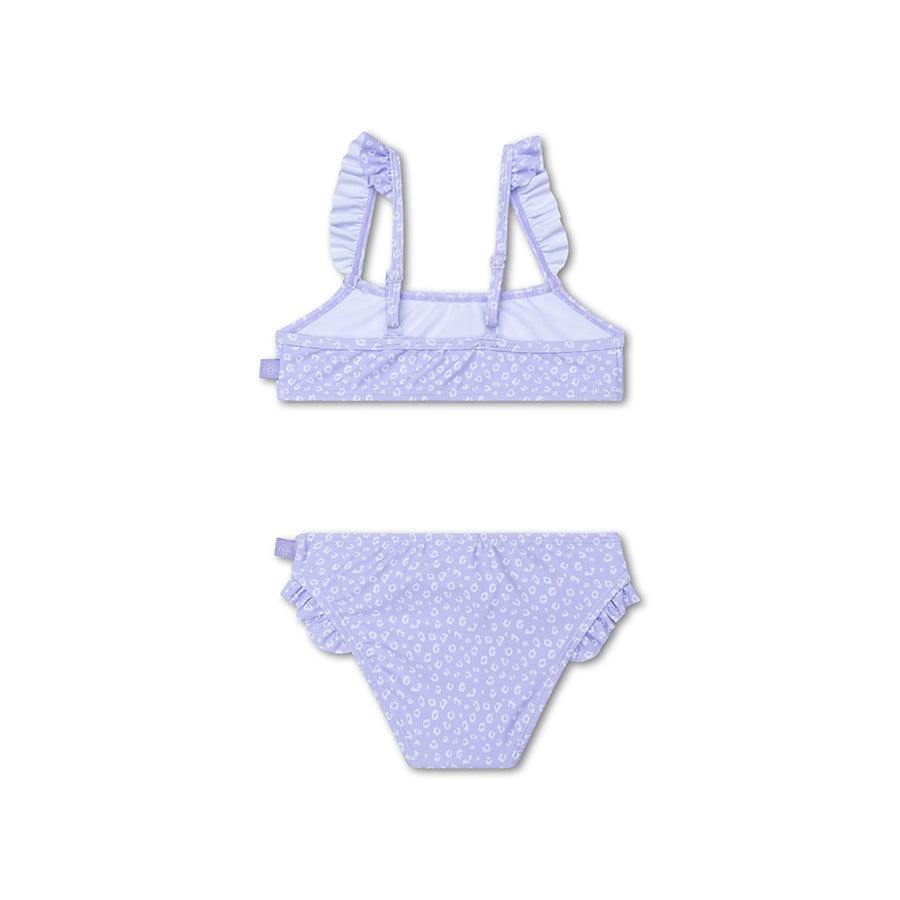 Leopard | lila meisjes uv bikini