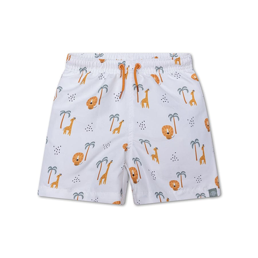 Jungle | meerkleurig uv zwembroek jongens