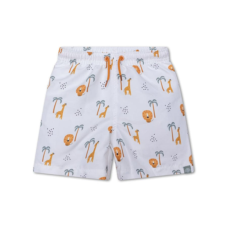 Jungle | meerkleurig uv zwembroek jongens