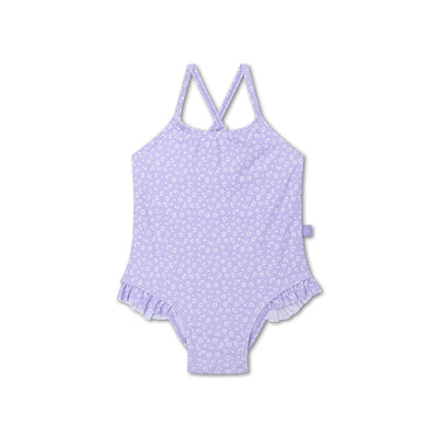 Leopard | lila meisjes uv meisjes badpak