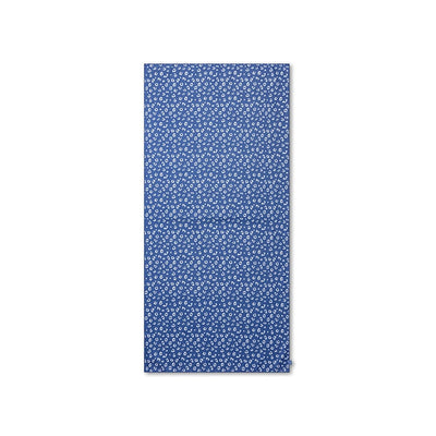 Leopard | blauwe microvezel handdoek 180 x 90 cm