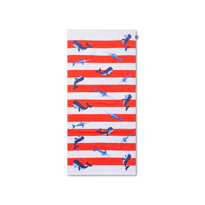 Ocean stripes | katoenen strandlaken