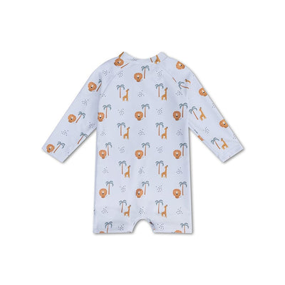 Jungle | meerkleurig uv zwempak jongens