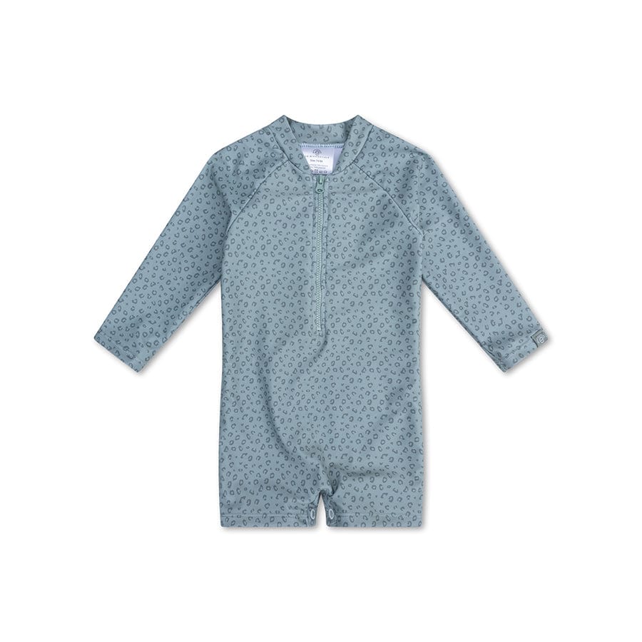 Leopard | groen uv zwempak jongens