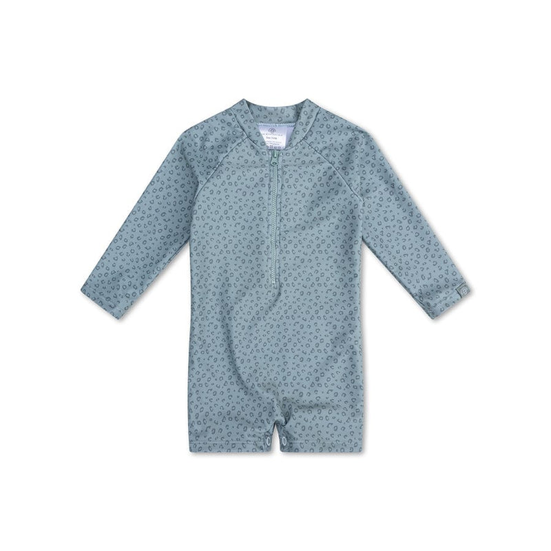 Leopard | groen uv zwempak jongens