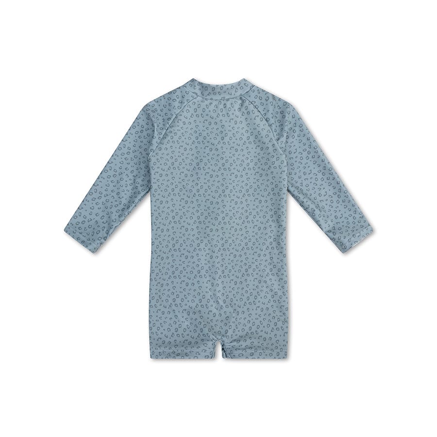 Leopard | groen uv zwempak jongens