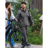 Mirage regenjas rainfall closed jacket - maat m - gemaakt van polyester soft touch - earl grey
