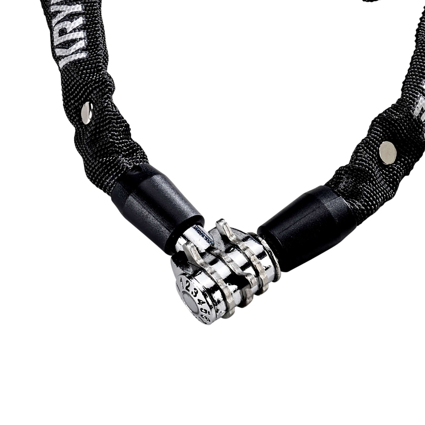Kryptonite keeper 465 cijferslot - ketting met geïntegreerd combinatieslot – kettingslot fiets – fietsslot elektrische fiets – 65 cm – staal – zwart