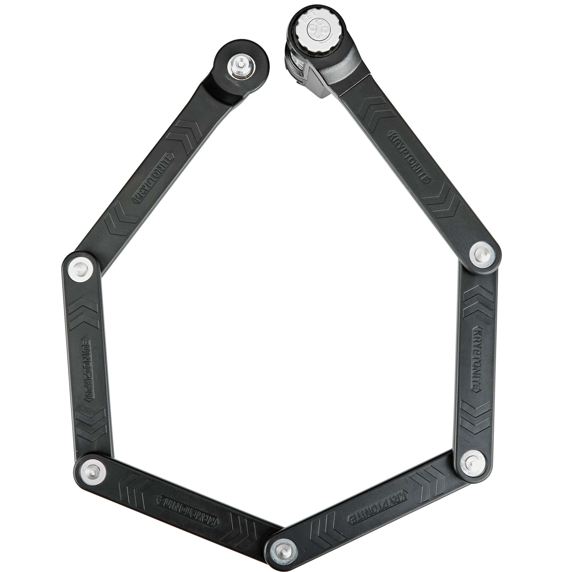 Kryptonite keeper 585 vouwslot 85cm codeslot zwart