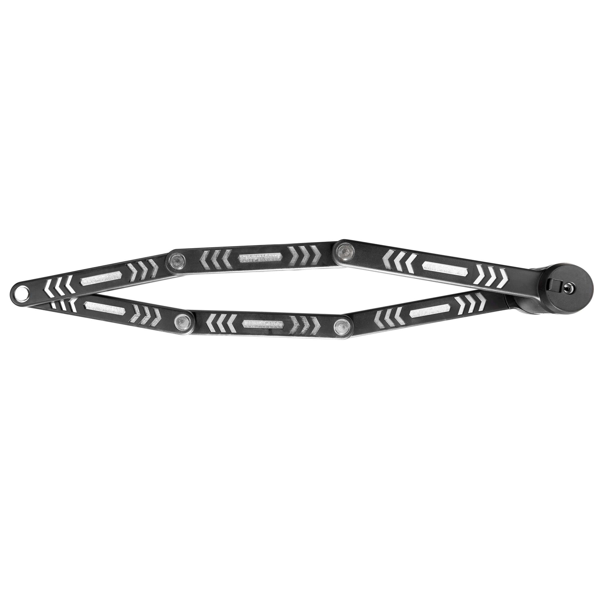Kryptonite kryptolok 610 s vouwslot met houder – vouwslot fiets – 100 cm lang – zwart