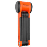 Kryptonite evolution 790 vouwslot – art-2 slot – vouwslot (elektrische) fiets – 90 cm lang - zwart oranje - afbeelding 2