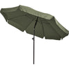 Tuinparasol groen ø200cm