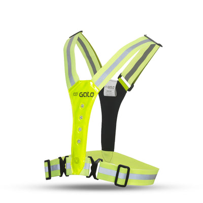 Outwet gato safer sport led vest neon yellow one size