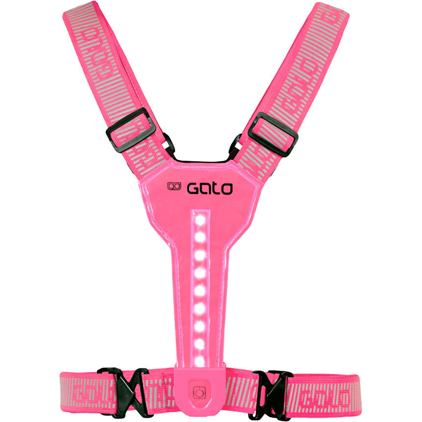 Outwet gato vest ultra led usb one size roze
