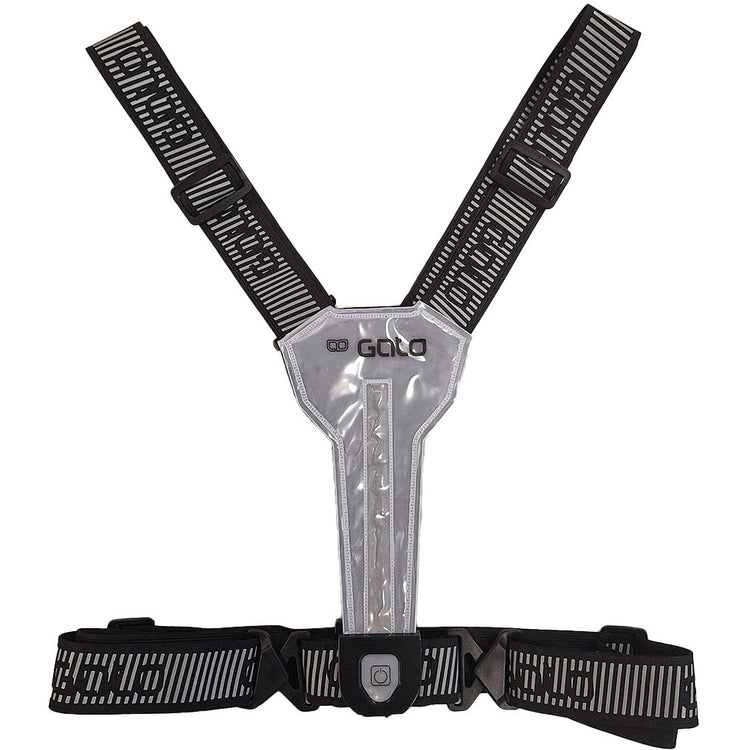 Outwet gato vest ultra led usb one size antraciet