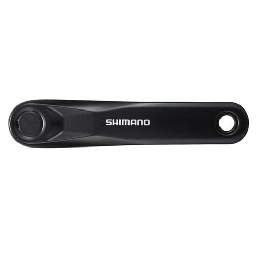 Shimano crank links vierkant e5000 zwart 170mm y0gd05110