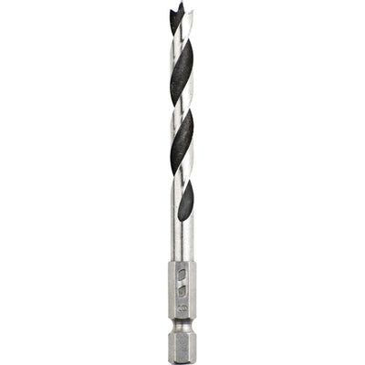 KWB Houtspiraalboor met zeskanthouder 1 4'', 3mm