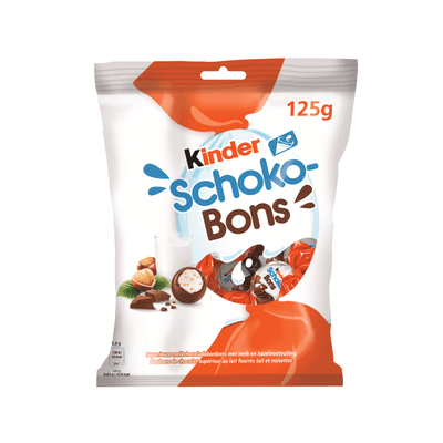 Kinder schokobons zakje (16x 125gr)